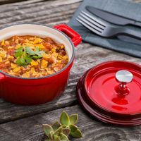 Casserole en fonte de haute qualité, best-seller, grande casserole en émail, pot à soupe, ustensiles de cuisine avec couvercle