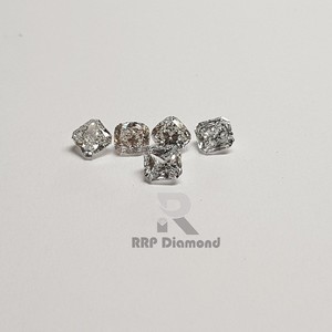 HPHT เพชร0.80ถึง0.89กะรัตขนาด SI ความคมชัดหลวม D E F สีขาวแฟนซีตัดเบาะรูปร่างเครื่องประดับเพชร - Product Image 2