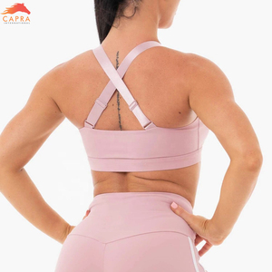 2025 nouvelle haute qualité nouveauté séchage rapide gymnastique sport vêtements de sport femmes personnalisé à bretelles Yoga soutien-gorge haut - Product Image 4