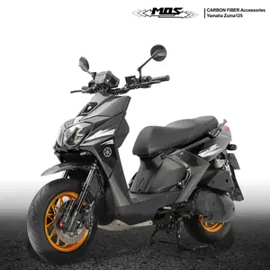 摩托车Yamaha Zuma BWS Fi 125 2016-2021的MOS碳纤维整流罩零件和配件 (批量购买)