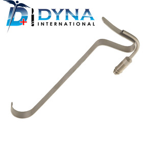 Freeman Flap Mammaplasty Retractor 12mm, Fiber Optic 8" - Product Image 2