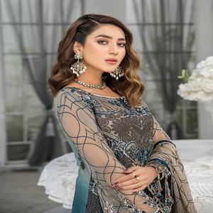 Moda pakistaní-Adelante Ropa de fiesta de invierno Sarees Salwar Kameez para mujeres y niñas para bodas - Product Image 1