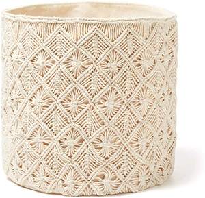 Panier en macramé 2025 en gros de style bohème pour l'intérieur disponible chez Isar International - Product Image 3