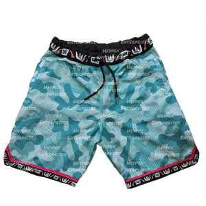 Pantalones cortos de camuflaje informales de nuevo estilo para hombre, malla de poliéster transpirable, tamaño XS, pantalones cortos de sublimación con patrón sólido bordado para niños - Product Image 4