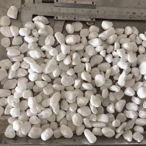 Adoquines para exteriores, piedra de guijarro de color blanco, paisaje para Decoración - Product Image 2