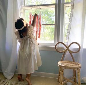 Silla de mimbre ecológica para niños, de bambú, muchos colores, venta al por mayor - Product Image 5