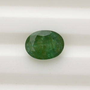 Dropshipping producto 8X6mm corte ovalado facetado Esmeralda zambiana Natural 1,33 Ctw piedra preciosa suelta alta calidad proveedor de compra a granel - Product Image 3