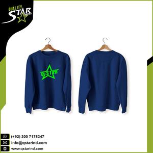 2021 nueva sudadera de manga larga lisa de alta calidad con bordado personalizado para hombre a la venta - Product Image 6