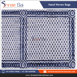 Meilleures ventes Grands tapis tissés d'intérieur Laine et coton de haute qualité faits à la main avec broderie géométrique Espace moderne Salle à prix de vente - Product Image 3