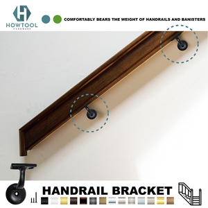 Cầu Thang Hỗ Trợ Phần Cứng Cầu Thang Kẽm Tay Vịn Trang Trí Giá Đỡ L005 HOWTOOL - Product Image 5