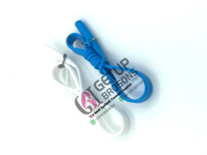 Bracelet en caoutchouc bleu et blanc de haute qualité pour pince à cils Logo personnalisable Meilleurs produits pour les salons de beauté - Product Image 6