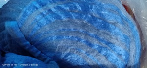 Fibre de soie Tussah solide, écologique, faite à la main, en sacs de 1 kg, large assortiment de couleurs pour les magasins de fibres - Product Image 6