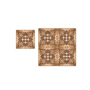 กระเบื้องปูพื้นกลางแจ้งเซรามิกกันลื่นสีน้ําตาลเข้ม 40x40ซม - Product Image 1