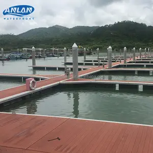 中国制造商码头停靠享有码头漂浮走道浮筒出售