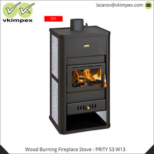 Autoportante 490x460x930mm 4.7 kg/h Consommation Foyers Au Bois Poêle - Product Image 3