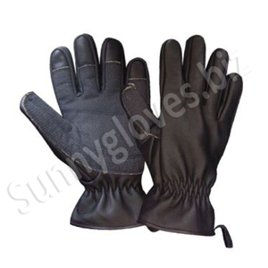 Guantes de seguridad para el trabajo, protectores impermeables de cuero para bomberos y bomberos, venta al por mayor - Product Image 6