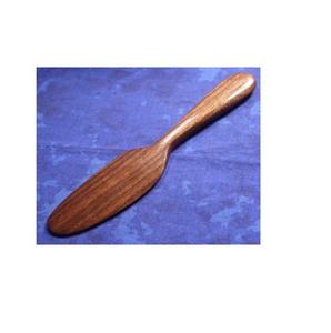 Cuchillo de madera para servir cucharón, utensilio de cocina, personalizado, color madera oscura, precio bajo, venta al por mayor - Product Image 1