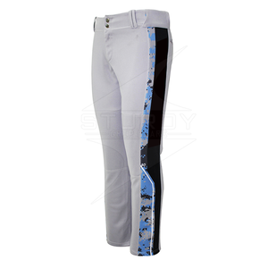 2024 équipe professionnelle OEM pantalon de Baseball avec bande latérale pas cher blanc mode en gros Baseball & Softball porter - Product Image 6
