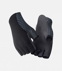 Protège-mains de cyclisme en cuir sur mesure professionnels à demi-doigts avec protection de la paume, qualité supérieure, unisexe, pour l'hiver - Product Image 5