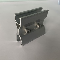 Système de fixation de toit solaire en aluminium anodisé 6005-T5 de haute qualité, garantie 10 ans, résistance au vent 60 m/s, fabriqué au Vietnam