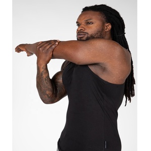 T-shirt d'été sans manches pour hommes, respirant, Slim, Fitness, débardeur, solide, vente en gros, collection 2022 - Product Image 5