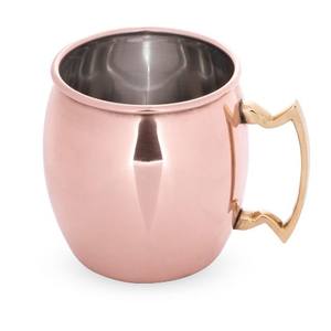 Trendy Stainless Steel Moscow Mule <b>Mug</b> Customized logo Silver Finished Wholesale Latest Bar Ware Drink Ware <b>Metal</b> Drinking <b>Mug</b> - Product Image 4