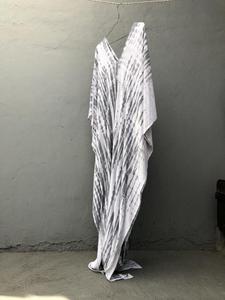 Caftán largo hecho a mano para mujer, caftán largo para vestir en la playa - Product Image 4