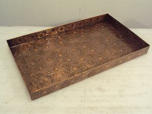 Plateau à chaussures en métal et cuivre à usages multiples Plateau à chaussures décoratif pour la maison Plateau de rangement pour chaussures - Product Image 6