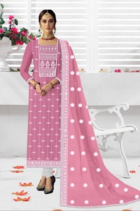 Vestido de entrenamiento para niñas, ropa para trabajo múltiple, cuello elegante con fondo de santoon, precio bajo, venta al por mayor, surat - Product Image 3