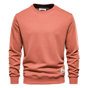 Sweat-shirt à manches longues décontracté en coton pour hommes Streetwear à capuche Impression personnalisée Couleur unie Hiver Teint uni Design Dernier style - Product Image 1