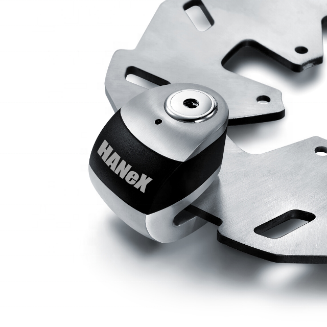 Замок дисковый для мотоцикла, Противоугонный, водонепроницаемый, 120 дБ, 6 мм