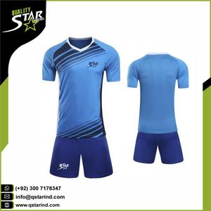 Uniforme de fútbol directo de fábrica, impresión por sublimación, diseño personalizado, 100% poliéster - Product Image 6