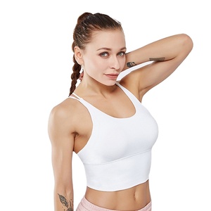 Sujetador de Gimnasio Profesional personalizado para mujer para deportes, ligero, transpirable, de talla grande, sujetador para Fitness y correr, nuevo Yog - Product Image 1