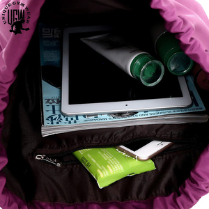 Sac à dos de voyage extérieur pour la natation, l'entraînement et la gym, avec fermeture à cordon écologique, en polyester imperméable, sac d'été - Product Image 4