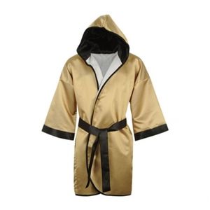 เสื้อคลุมชกมวยเตะสําหรับผู้ชายออกแบบเอง ชุดชกมวยออกแบบตามต้องการสูงผลิตในปากีสถานพร้อมการปรับแต่งเต็มรูปแบบ - Product Image 6