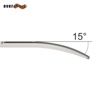 Ciseaux courbes premium pour animaux de compagnie, tondeuse en acier inoxydable avec poignée en alliage d'aluminium, pour droitiers, 6,25 pouces, outils de toilettage pratiques pour