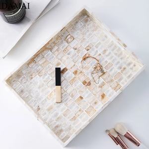 Vajilla exquisita con incrustaciones de perlas Madre, bandejas de servicio de té de lujo, fábrica de bandejas de servicio de perlas Madre en Vietnam - Product Image 6