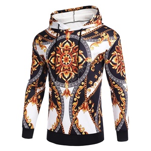 Ventes en gros de sweats à capuche pour hommes de haute qualité, 80% polyester, 20% coton, taille plus, impression personnalisée, sublimation, uni, hiver - Product Image 3