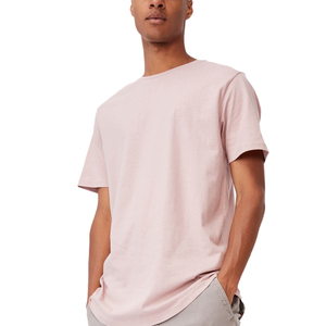 Camiseta informal de cuello redondo con efecto tie-dye para hombre/niño, de algodón puro, venta al por mayor OEM. - Product Image 1