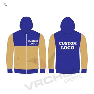 เสื้อฮู้ดโพลีเอสเตอร์ถักแบบยั่งยืนโลโก้แบบปักลายกันรอยยับป้องกันการเกิดริ้วรอยออกแบบได้ตามต้องการ - Product Image 4
