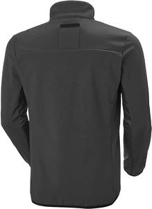 Chaqueta cortavientos Softshell de invierno personalizable para hombre logotipo OEM impermeable transpirable estampado cremallera a prueba de viento de talla grande Fitness - Product Image 5