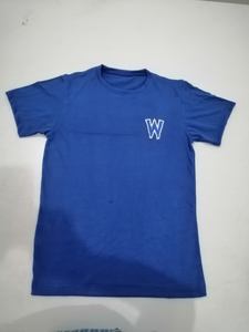 2021 Wholesale Men's Eco-Friendly Quick Dry O-Neck <b>Sweatshirt</b> Custom Basic Plain Stock <b>Short</b> <b>Sleeve</b> Plus Size Breathable Washed - Product Image 2