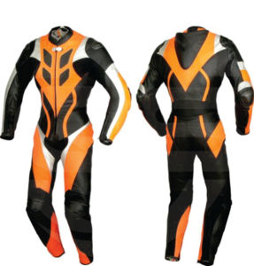 Combinaison de moto en cuir pour course automobile, taille personnalisée - Product Image 5
