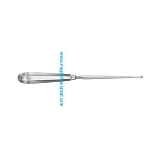 Stainless Steel Simon Bone Curette with Hollow Handle Oval No. 2 24 cm Surgical Instruments Manufacturer and Exporter - Product Image 1