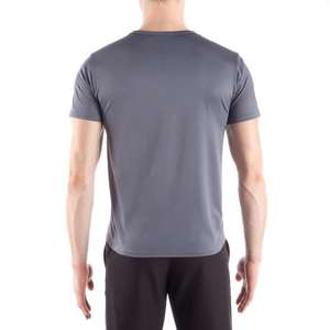 2021 automne nouveau T-Shirt à manches longues pour hommes couleur unie 100% coton haute qualité grande taille Jersey avec haut Logo uni - Product Image 3