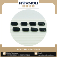 Onyx octogonal facetté semi-précieux de couleur verte Narnoli, pierre précieuse de forme émeraude, bijoux en citrine naturelle 14 x 10 mm