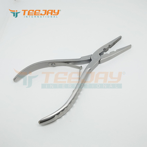 Bgtejay — pince à Extension de cheveux, 6 pouces, en acier inoxydable couleur argent, deux trous, nouvelle collection - Product Image 2