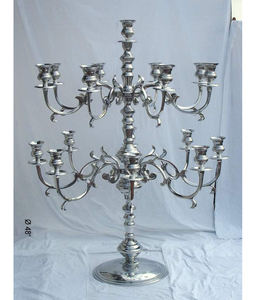 Caliente alto decorativo 19 candelabros de luz aspecto clásico lujos estilo único Bodas de lujo candelabros de pie centro de mesa - Product Image 1