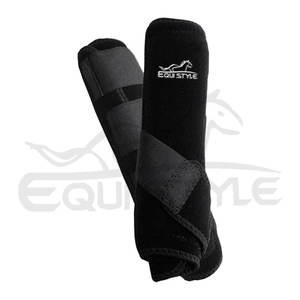Bottes de sport équestre personnalisées bottes élastiques légères et multicolores avec logo OEM bottes de protection de jambe en néoprène botte de sécurité pour tendon avec attelle - Product Image 3