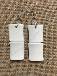 Boucles d'oreilles antiques fabriquées à la main en os de buffle, bijoux à la mode pour femmes de l'inde par un artisanat de qualité, vente en gros - Product Image 3